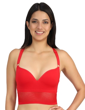 Brassiere Racer Back Carnival Fashion Copa Preformada Para Mujer