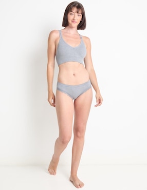 Brassiere peto medio Marel copa preformada para mujer