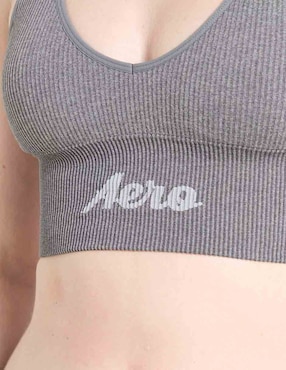Set bralette Aeropostale copa preformada seamless para mujer