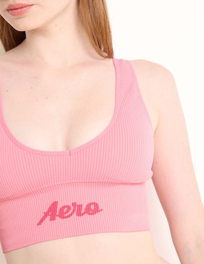 Set brassiere peto medio Aéropostale copa preformada para mujer