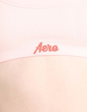 Set brassiere peto medio Aeropostale copa preformada para mujer