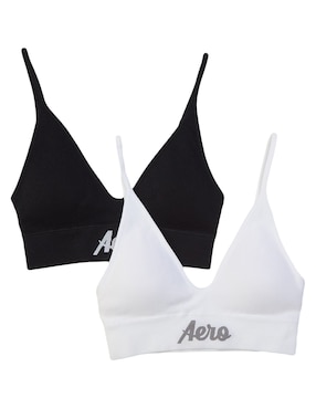 Set brassiere trianggle Aéropostale con copa preformada para mujer