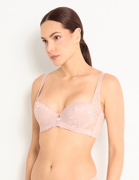 Brassiere balconette Playtex media copa para mujer