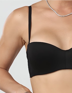 Brassiere strapless Vicky Form media copa para mujer