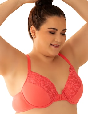 Brassiere demi Curvation con copa para mujer