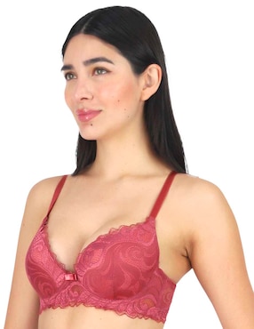 Brassiere demi Lady Carnival copa preformada para mujer