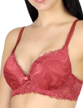 Brassiere demi Lady Carnival copa preformada para mujer