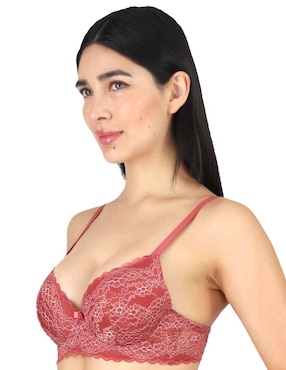 Brassiere escote profundo Lady Carnival copa preformada para mujer
