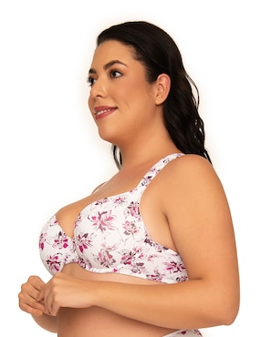 Brassiere peto medio Curvation con copa para mujer