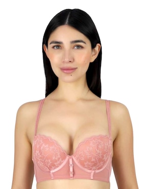 Brassiere escote profundo Lady Carnival copa preformada para mujer