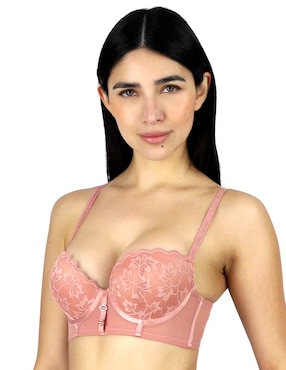 Brassiere escote profundo Lady Carnival copa preformada para mujer