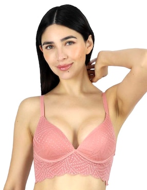 Brassiere peto medio Lady Carnival copa preformada para mujer
