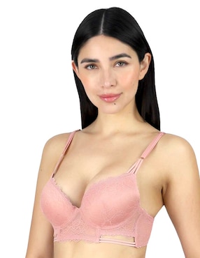 Brassiere escote profundo Lady Carnival copa preformada para mujer