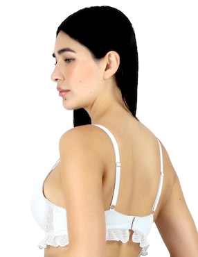 Brassiere peto medio Lady Carnival con copa para mujer