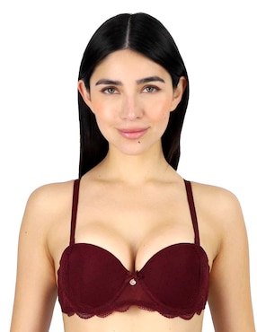 Brassiere strapless Lady Carnival copa balconette para mujer