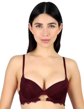 Brassiere escote profundo Lady Carnival copa preformada para mujer