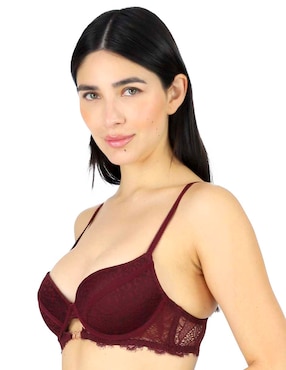 Brassiere escote profundo Lady Carnival copa preformada para mujer