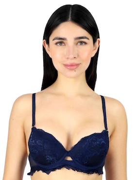 Brassiere escote profundo Lady Carnival copa preformada para mujer