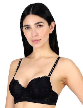 Brassiere demi Lady Carnival con copa para mujer