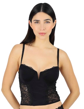Brassiere corselette Lady Carnival copa preformada para mujer