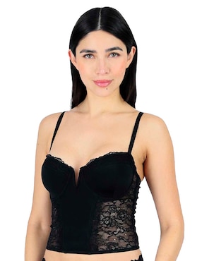 Brassiere corselette Lady Carnival copa preformada para mujer