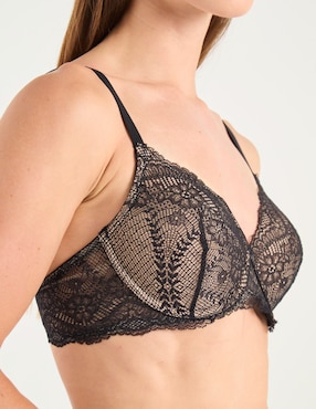 Brassiere demi Playtex copa push up para mujer