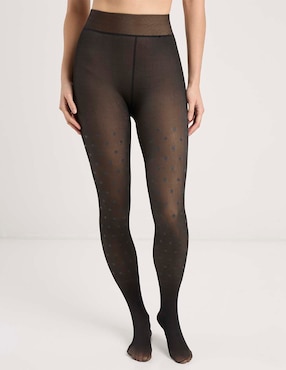 Pantimedias Maria Intima estampado lunares