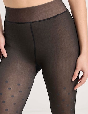 Pantimedias Maria Intima estampado lunares