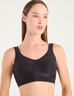Brassiere peto medio Playtex seamless para mujer