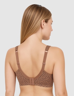 Brassiere peto medio Body Control con copa para mujer