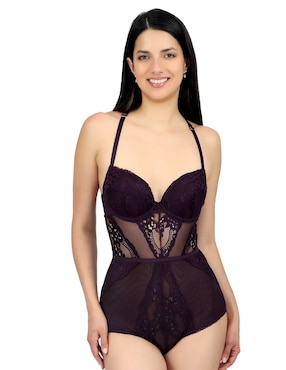 Body Lady Carnival escote corazón para mujer