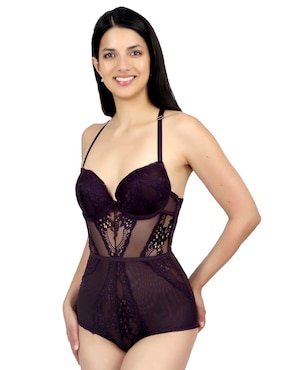 Body Lady Carnival escote corazón para mujer