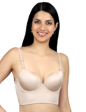 Brassiere peto medio Lady carnival copa preformada para mujer