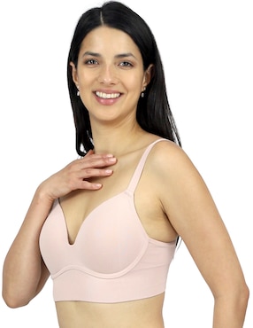 Brassiere peto medio Lady Carnival copa preformada para mujer
