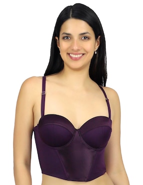 Brassiere peto medio Lady Carnival con copa para mujer