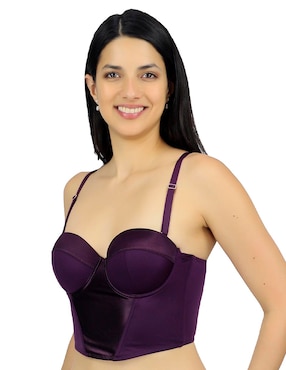 Brassiere peto medio Lady Carnival con copa para mujer