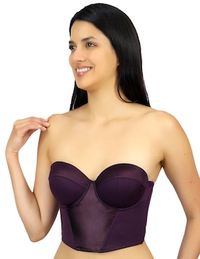 Brassiere peto medio Lady Carnival con copa para mujer