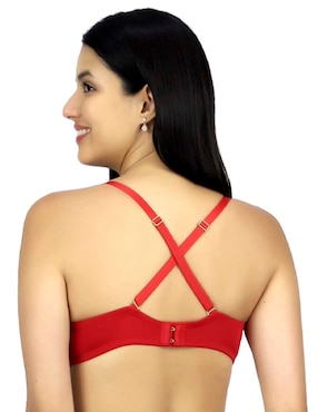 Brassiere escote profundo Lady Carnival copa preformada para mujer