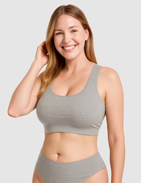Brassiere deportivo Body Control copa push up para mujer