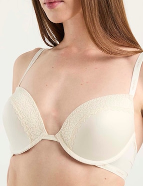 Brassiere demi Calvin Klein con copa para mujer