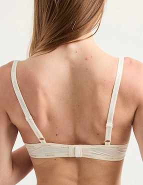 Brassiere demi Calvin Klein con copa para mujer