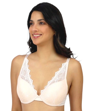 Brassiere escote profundo Lady Carnival copa preformada para mujer