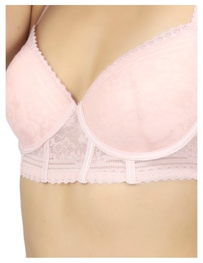 Brassiere escote profundo Lady Carnival copa preformada para mujer