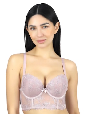 Brassiere peto medio Lady Carnival copa preformada para mujer