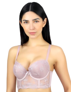 Brassiere peto medio Lady Carnival copa preformada para mujer