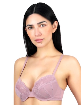 Brassiere escote profundo Lady Carnival copa preformada para mujer