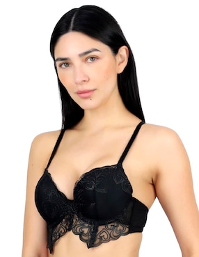 Brassiere escote profundo Lady Carnival copa preformada para mujer
