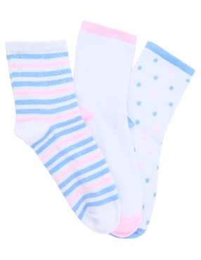 Set de calceta Non Stop para mujer 3 pares