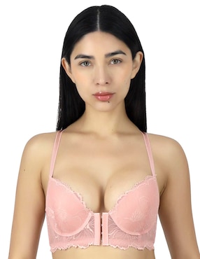 Brassiere escote profundo Lady Carnival con copa para mujer