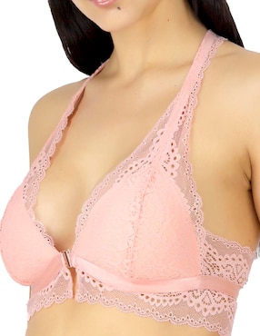 Brassiere demi Lady Carnival copa removible para mujer